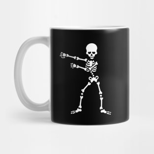 The floss dance flossing backpack boy kid skeleton Mug